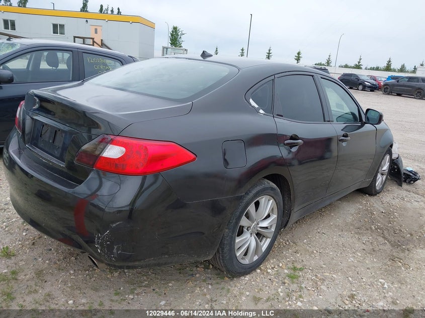 2011 Infiniti M37 X VIN: JN1BY1AR5BM370282 Lot: 12029446