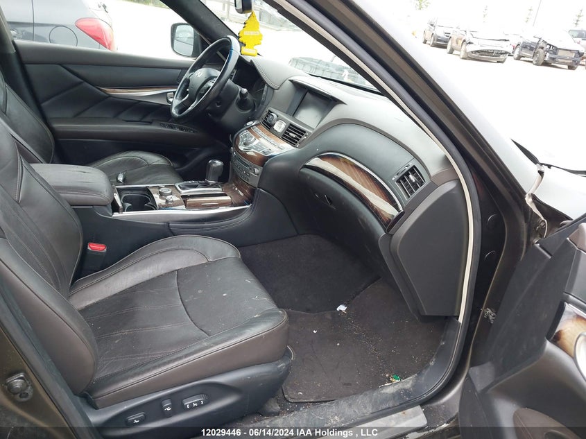 2011 Infiniti M37 X VIN: JN1BY1AR5BM370282 Lot: 12029446