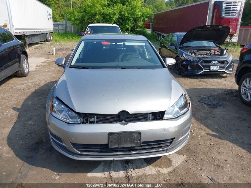 2016 Volkswagen Golf VIN: 3VW217AU7GM069269 Lot: 12029472