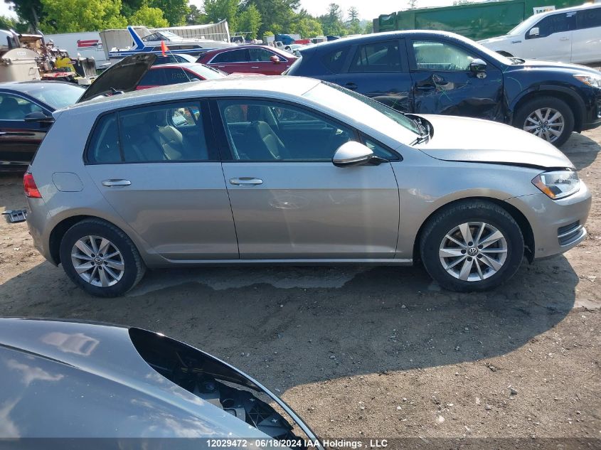 2016 Volkswagen Golf VIN: 3VW217AU7GM069269 Lot: 12029472