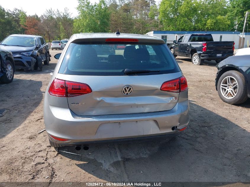 2016 Volkswagen Golf VIN: 3VW217AU7GM069269 Lot: 12029472