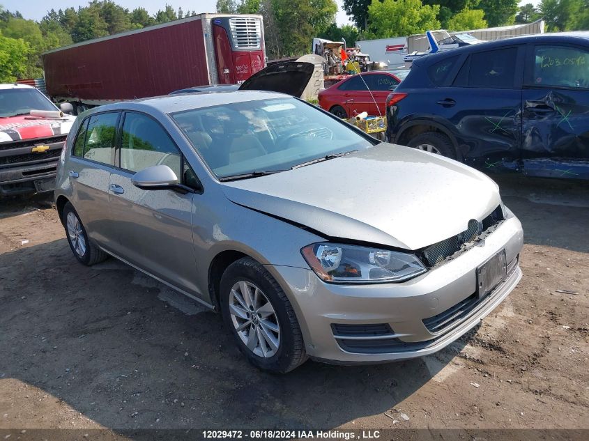 2016 Volkswagen Golf VIN: 3VW217AU7GM069269 Lot: 12029472