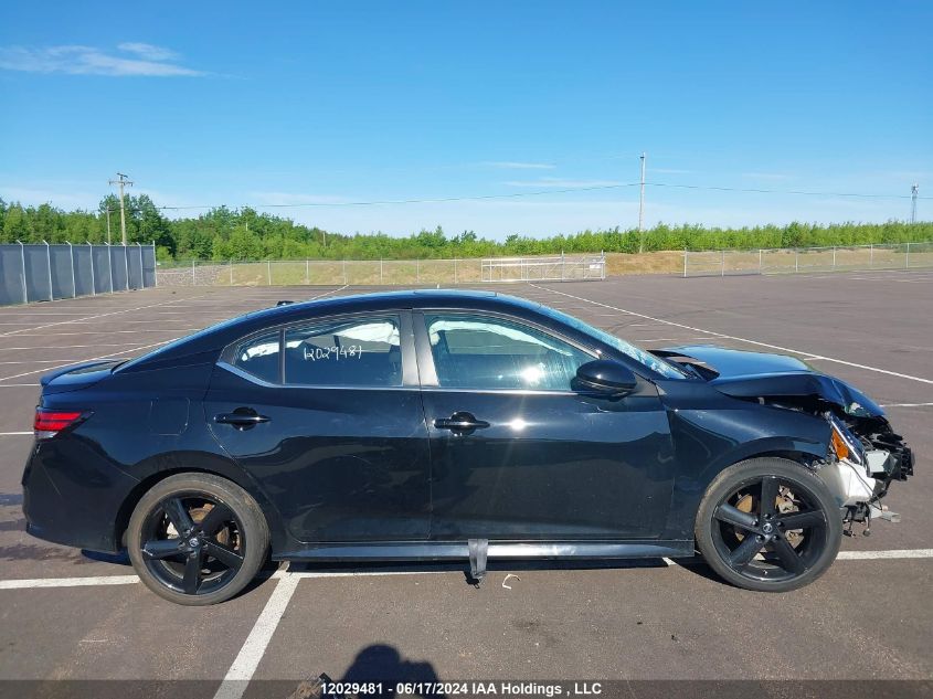 2022 Nissan Sentra VIN: 3N1AB8DVXNY296101 Lot: 12029481