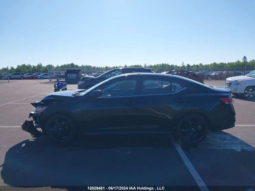 2022 Nissan Sentra VIN: 3N1AB8DVXNY296101 Lot: 12029481