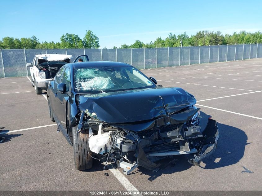 2022 Nissan Sentra VIN: 3N1AB8DVXNY296101 Lot: 12029481