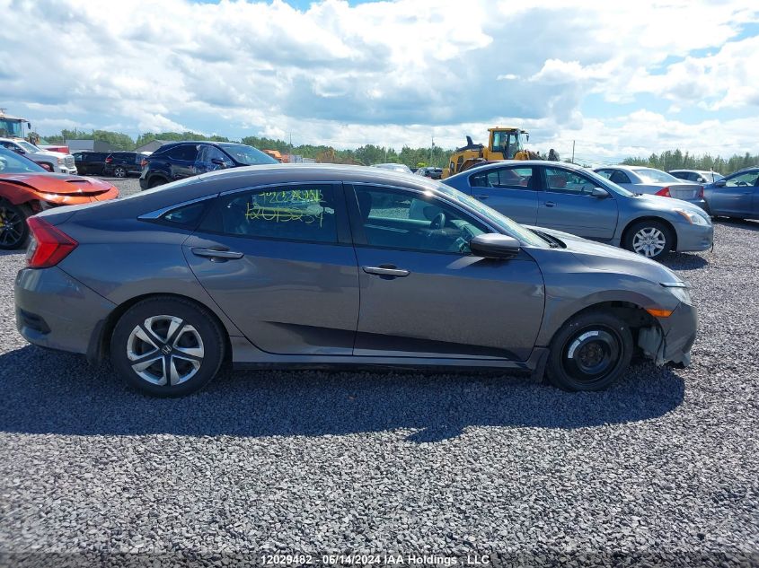 2018 Honda Civic Sedan VIN: 2HGFC2F57JH016422 Lot: 12029482