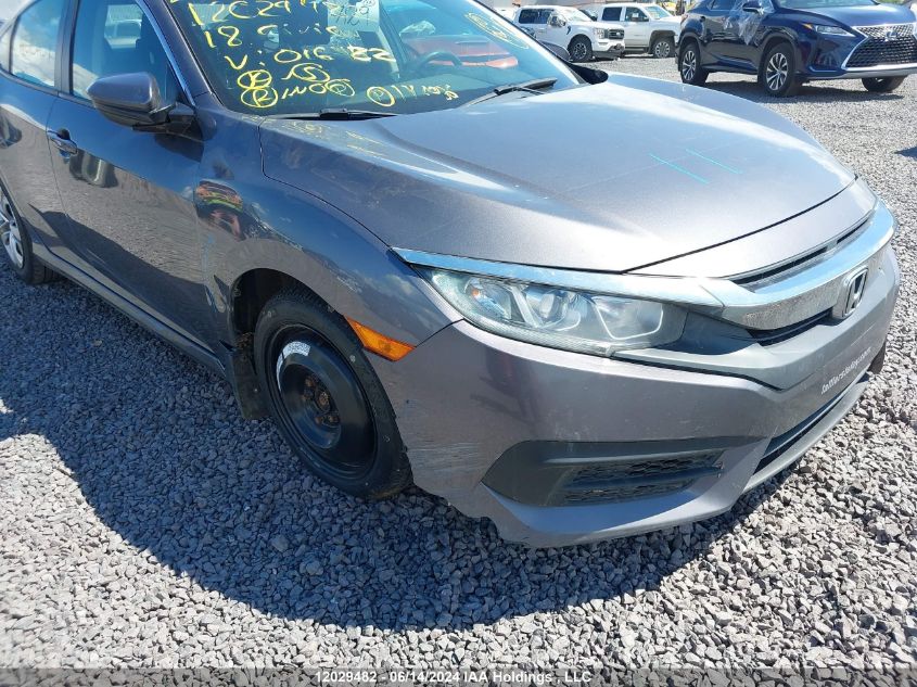 2018 Honda Civic Sedan VIN: 2HGFC2F57JH016422 Lot: 12029482