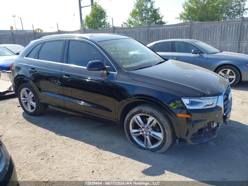 2016 Audi Q3 VIN: WA1JFCFS7GR006052 Lot: 12029484