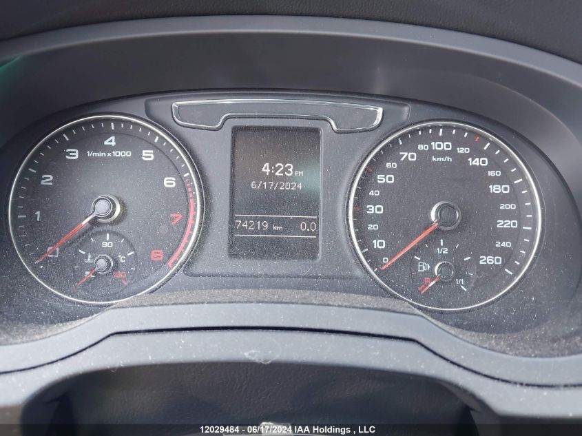 2016 Audi Q3 VIN: WA1JFCFS7GR006052 Lot: 12029484