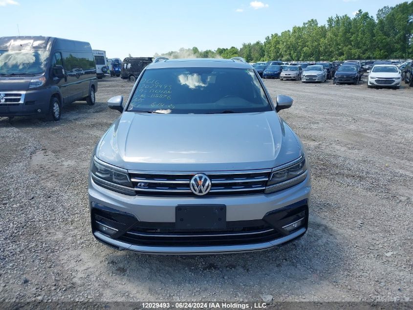 2019 Volkswagen Tiguan VIN: 3VV4B7AXXKM115576 Lot: 12029493