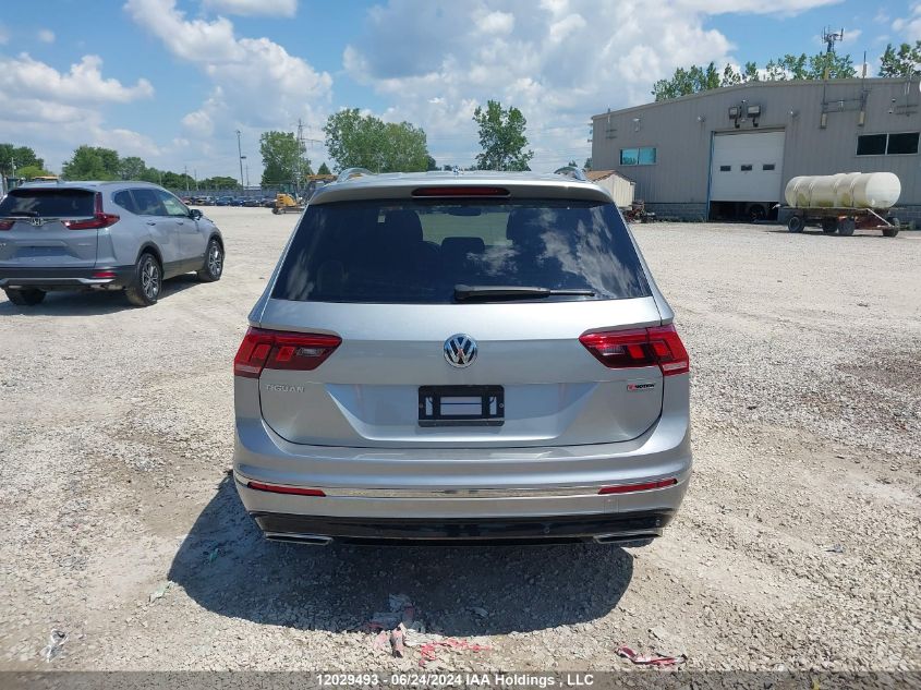 2019 Volkswagen Tiguan VIN: 3VV4B7AXXKM115576 Lot: 12029493