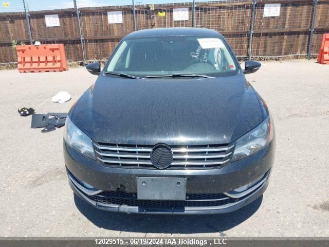 2012 Volkswagen Passat VIN: 1VWAN7A32CC004476 Lot: 12029515