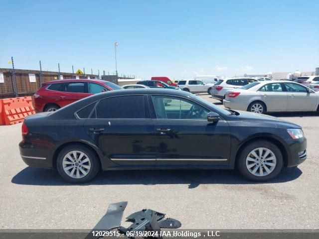 2012 Volkswagen Passat VIN: 1VWAN7A32CC004476 Lot: 12029515