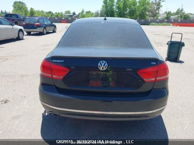 2012 Volkswagen Passat VIN: 1VWAN7A32CC004476 Lot: 12029515