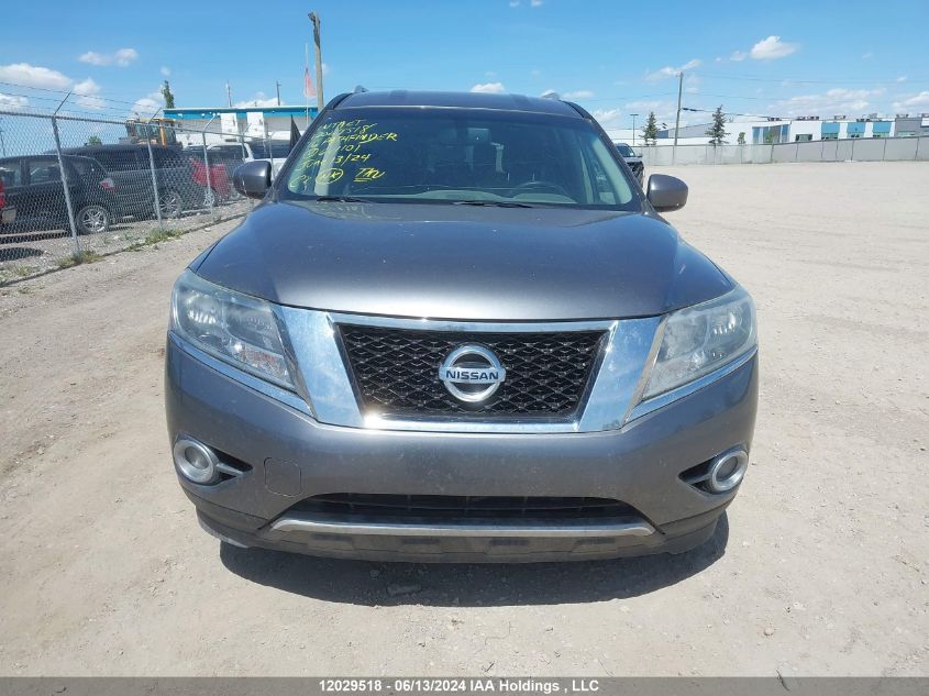 2016 Nissan Pathfinder S/Sv/Sl/Platinum VIN: 5N1AR2MM8GC601101 Lot: 12029518