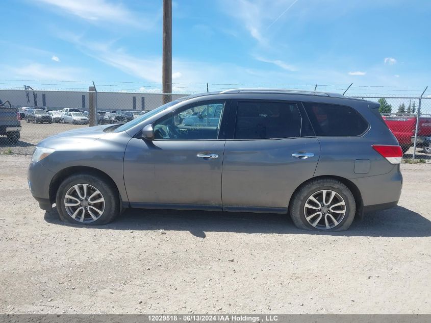 2016 Nissan Pathfinder S/Sv/Sl/Platinum VIN: 5N1AR2MM8GC601101 Lot: 12029518