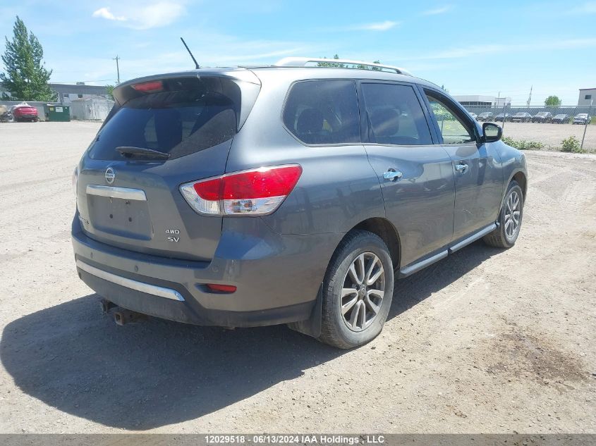 2016 Nissan Pathfinder S/Sv/Sl/Platinum VIN: 5N1AR2MM8GC601101 Lot: 12029518