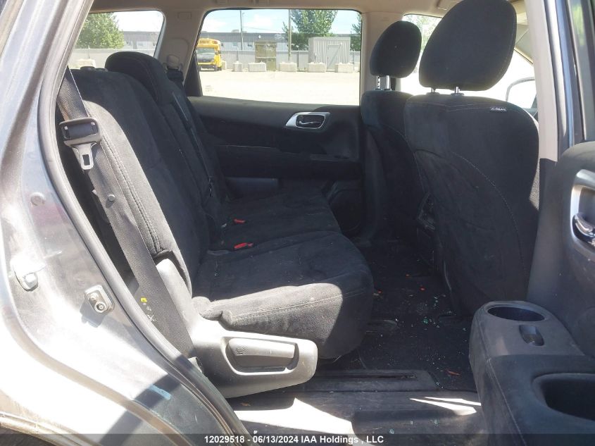 2016 Nissan Pathfinder S/Sv/Sl/Platinum VIN: 5N1AR2MM8GC601101 Lot: 12029518