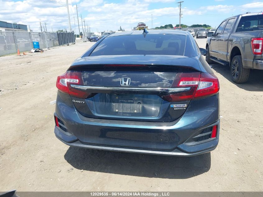 2019 Honda Clarity Plug-In Hybrid VIN: JHMZC5F30KC800083 Lot: 12029535