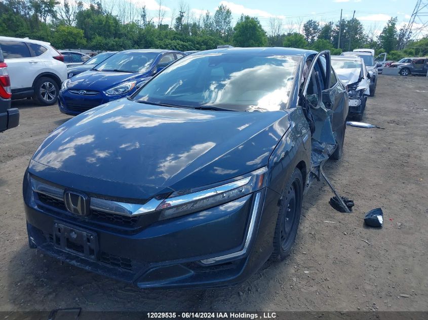 2019 Honda Clarity Plug-In Hybrid VIN: JHMZC5F30KC800083 Lot: 12029535