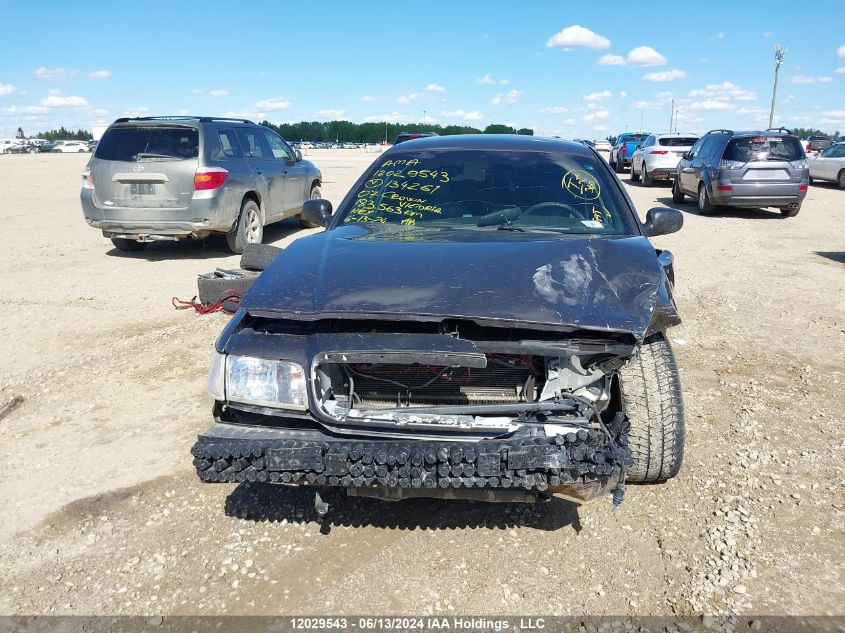 2007 Ford Crown Victoria Police Interceptor VIN: 2FAFP71W17X134261 Lot: 12029543