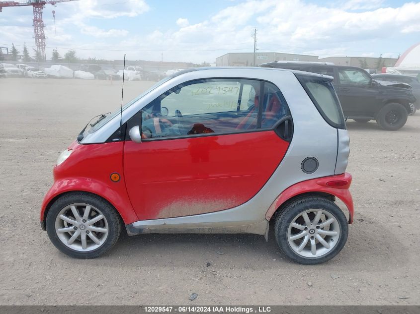 2006 Smart Fortwo VIN: WMEAJ00F86J282978 Lot: 12029547