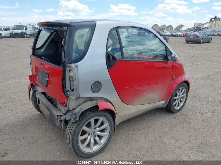 2006 Smart Fortwo VIN: WMEAJ00F86J282978 Lot: 12029547