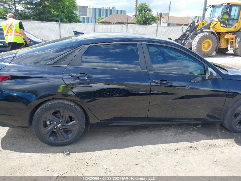 2022 Hyundai Elantra Preferred Ivt With Sun And Tech Package VIN: KMHLM4AG3NU363196 Lot: 12029564