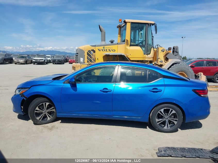 2021 Nissan Sentra VIN: 3N1AB8CV3MY246219 Lot: 12029567