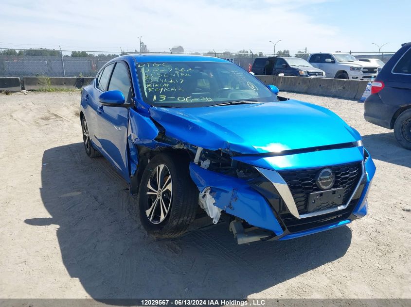 2021 Nissan Sentra VIN: 3N1AB8CV3MY246219 Lot: 12029567