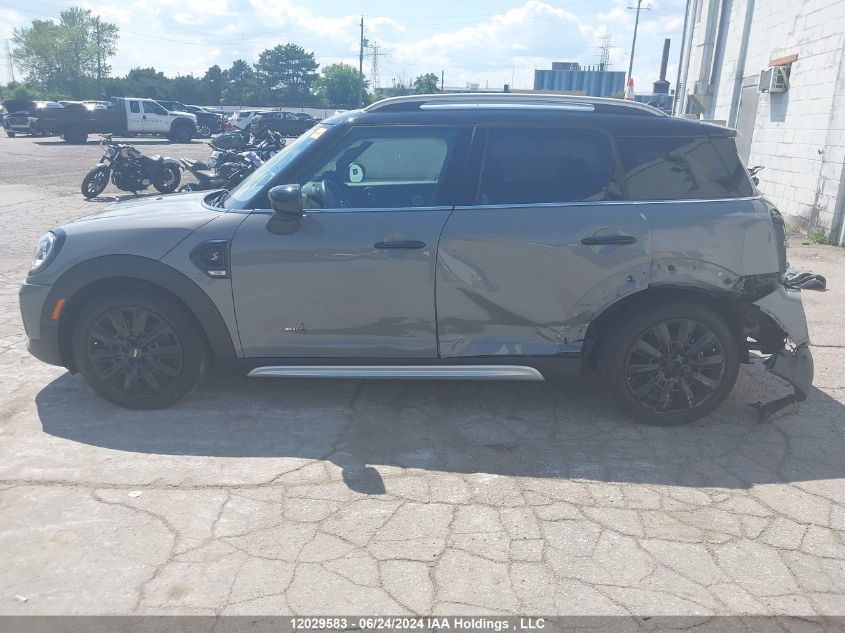 2022 Mini Cooper VIN: WMZ83BR0XN3N53852 Lot: 12029583