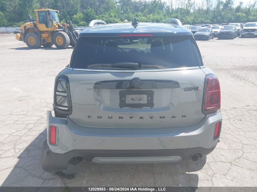 2022 Mini Cooper VIN: WMZ83BR0XN3N53852 Lot: 12029583