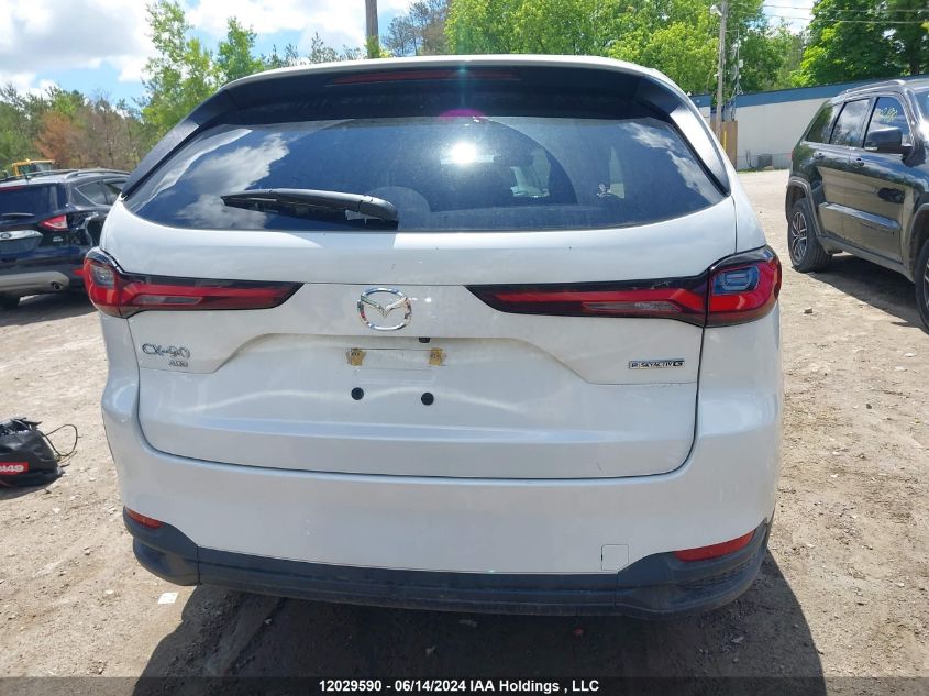 2024 Mazda Cx90 Mhev VIN: JM3KKCHD9R1136542 Lot: 12029590