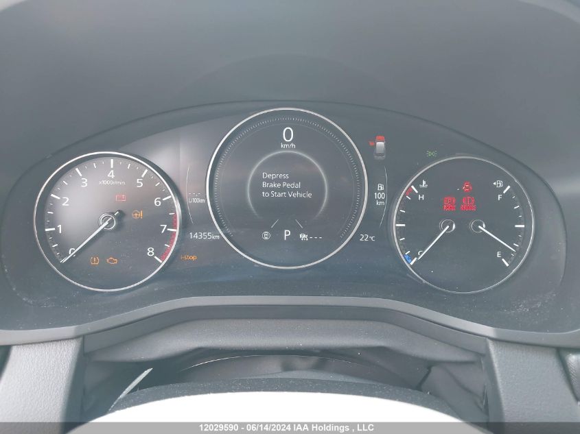 2024 Mazda Cx90 Mhev VIN: JM3KKCHD9R1136542 Lot: 12029590