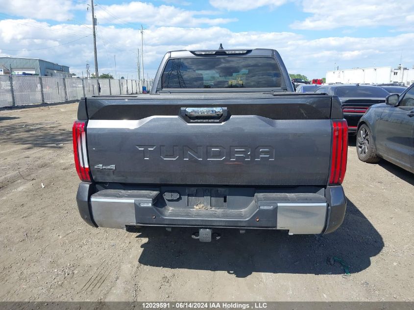 2023 Toyota Tundra Limited VIN: 5TFJA5DBXPX064767 Lot: 12029591