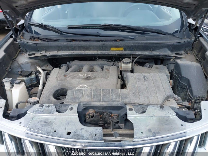 2010 Nissan Murano Le VIN: JN8AZ1MW6AW107278 Lot: 12029592