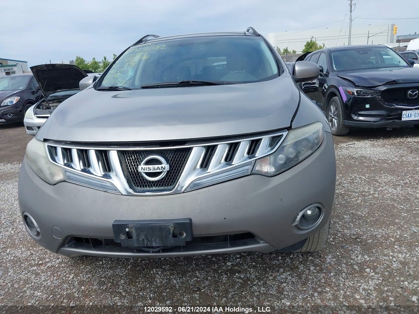 2010 Nissan Murano Le VIN: JN8AZ1MW6AW107278 Lot: 12029592