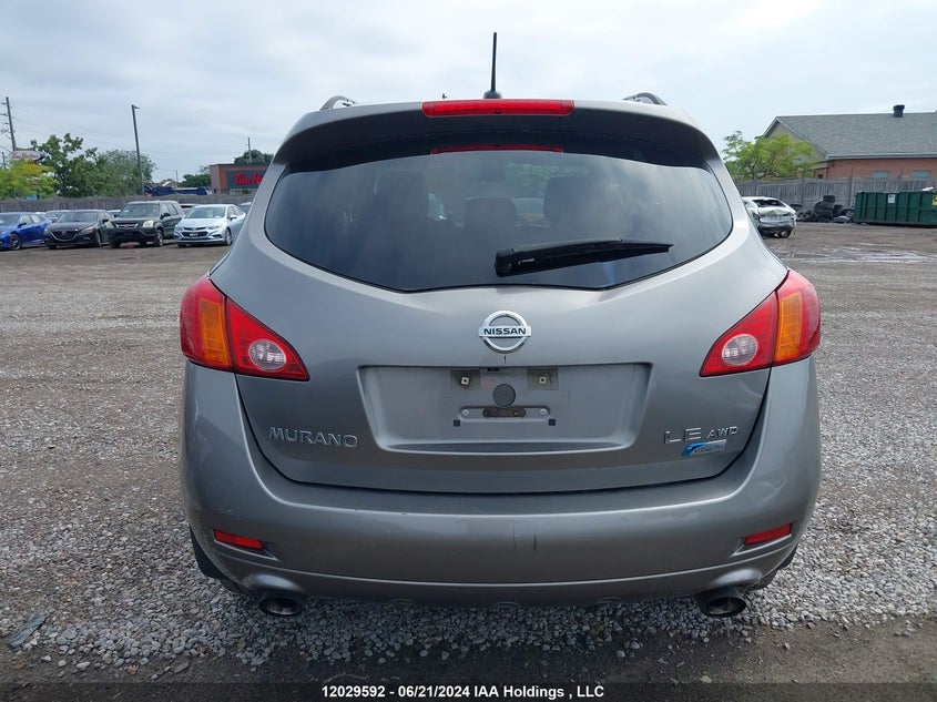 2010 Nissan Murano Le VIN: JN8AZ1MW6AW107278 Lot: 12029592