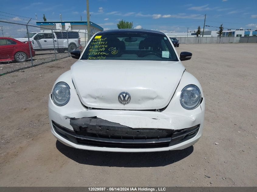 2013 Volkswagen Beetle Turbo VIN: 3VW467AT7DM616747 Lot: 12029597