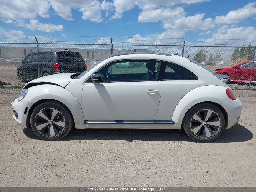 2013 Volkswagen Beetle Turbo VIN: 3VW467AT7DM616747 Lot: 12029597