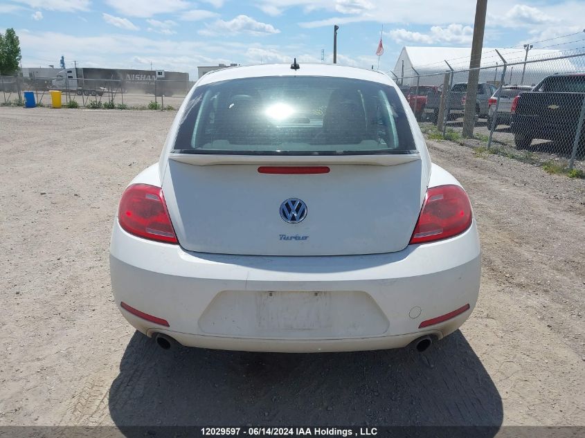 2013 Volkswagen Beetle Turbo VIN: 3VW467AT7DM616747 Lot: 12029597