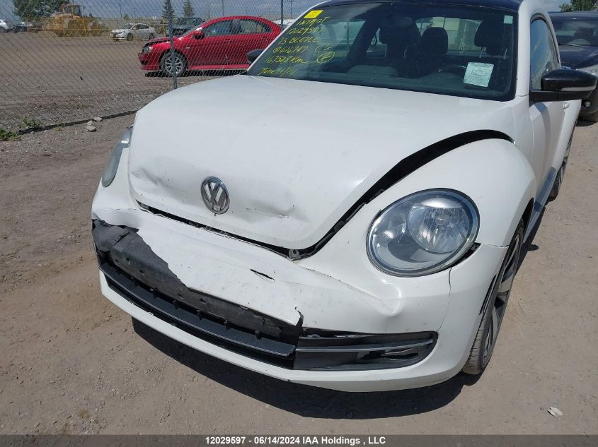 2013 Volkswagen Beetle Turbo VIN: 3VW467AT7DM616747 Lot: 12029597