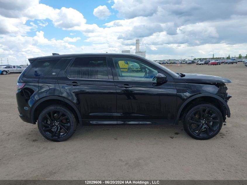 2019 Land Rover Discovery Sport Hse Luxury VIN: SALCT2FX2KH828195 Lot: 12029606