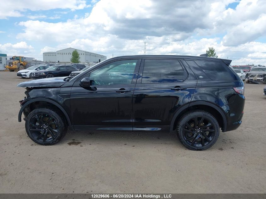 2019 Land Rover Discovery Sport Hse Luxury VIN: SALCT2FX2KH828195 Lot: 12029606