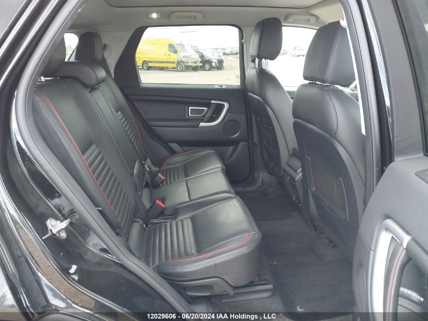 2019 Land Rover Discovery Sport Hse Luxury VIN: SALCT2FX2KH828195 Lot: 12029606