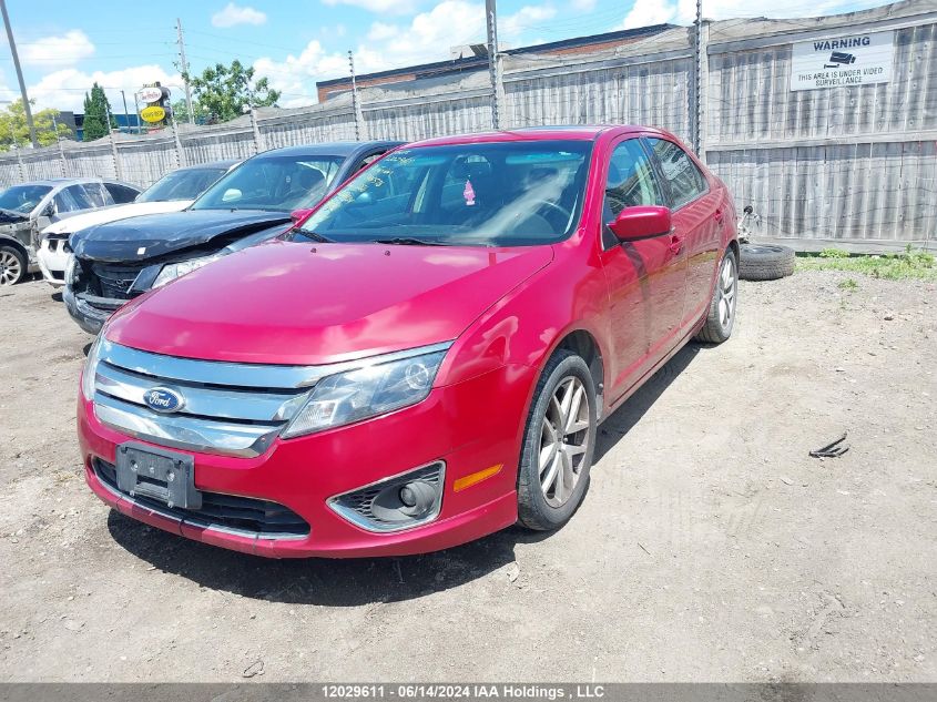 2010 Ford Fusion Sel VIN: 3FAHP0JG3AR346576 Lot: 12029611