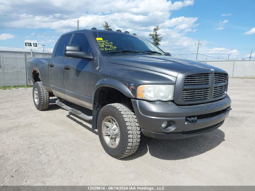 2003 Dodge Ram 3500 VIN: 3D7LU38C43G804177 Lot: 12029614