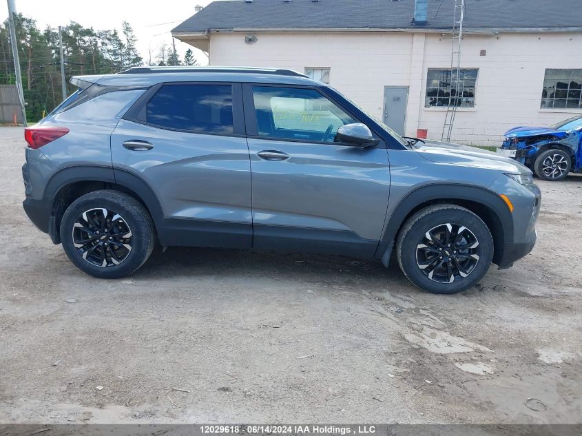 2022 Chevrolet Trailblazer VIN: KL79MPSLXNB072165 Lot: 12029618