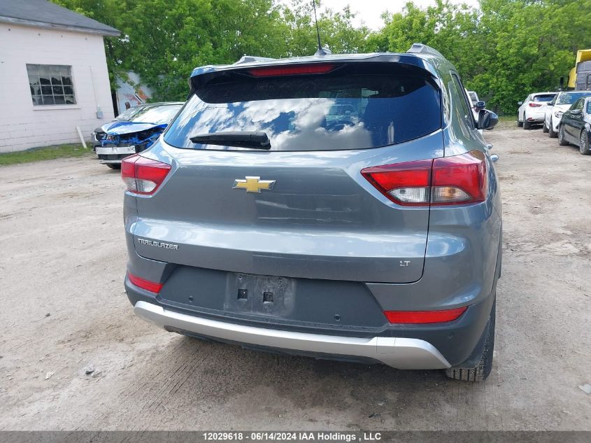 2022 Chevrolet Trailblazer VIN: KL79MPSLXNB072165 Lot: 12029618