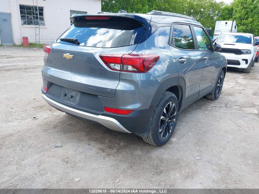 2022 Chevrolet Trailblazer VIN: KL79MPSLXNB072165 Lot: 12029618